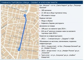 Големи търговски вериги превземат булевард „Витоша” в столицата