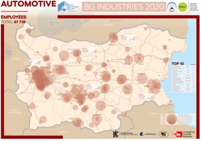 Електронна карта обединява информация за предприятия от 14 български индустрии